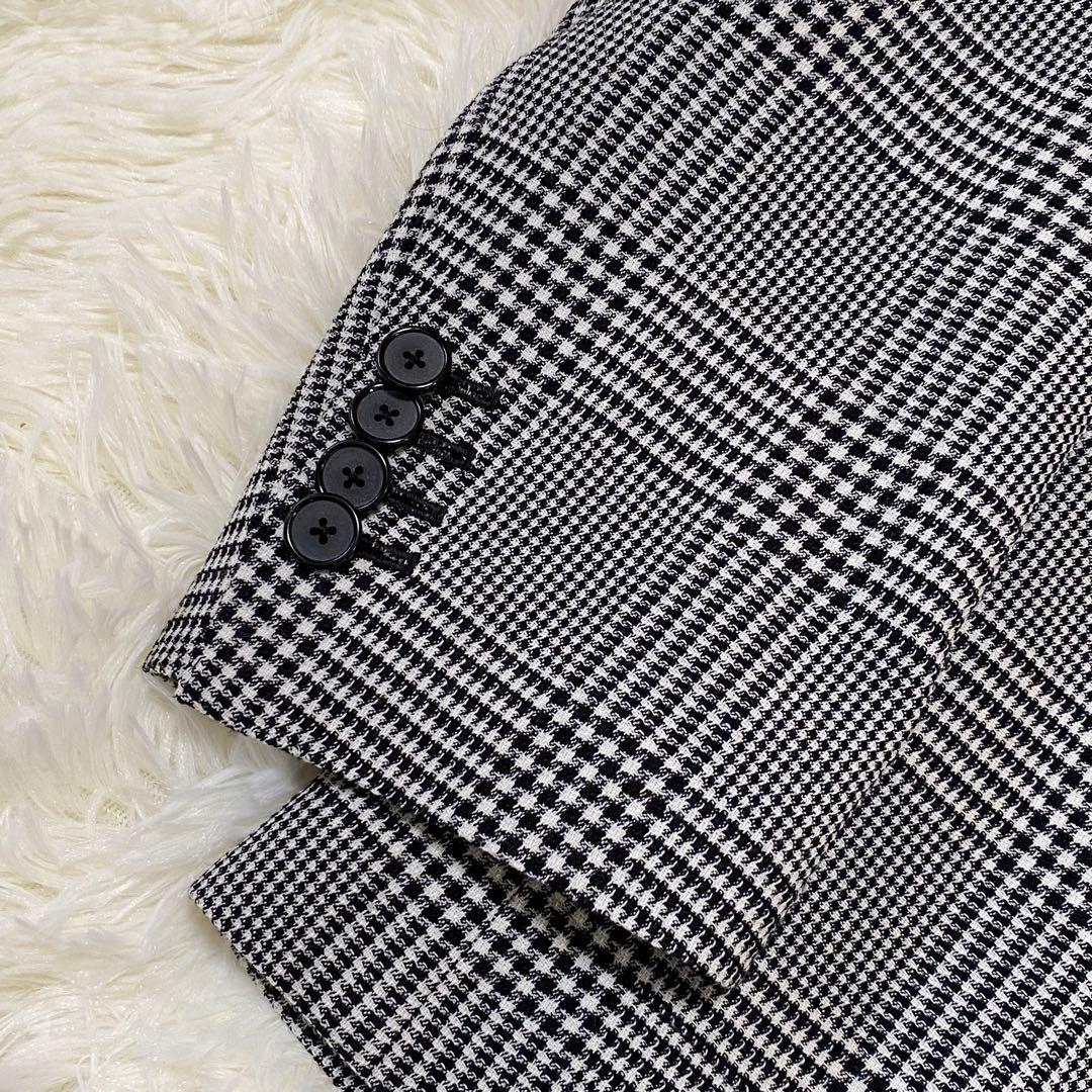 ✨極美品✨ TAGLIATORE ウール チェック ダブル カジュアル 50