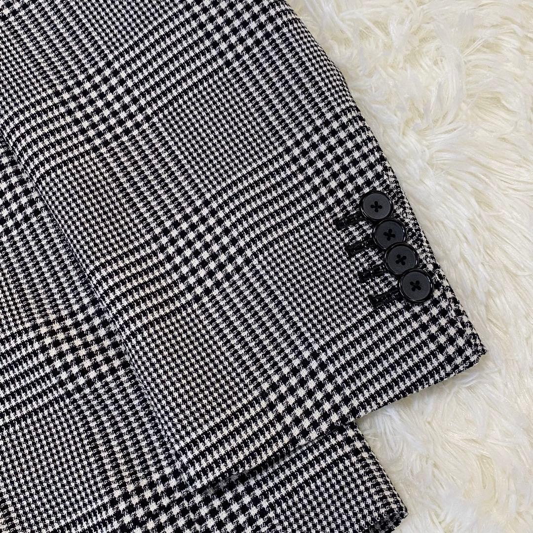 ✨極美品✨ TAGLIATORE ウール チェック ダブル カジュアル 50