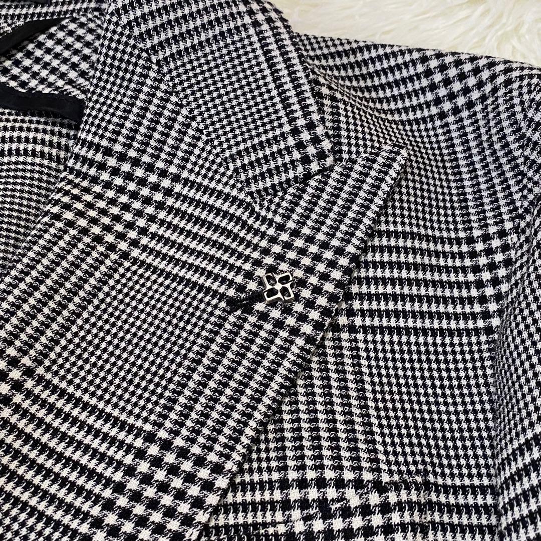 ✨極美品✨ TAGLIATORE ウール チェック ダブル カジュアル 50