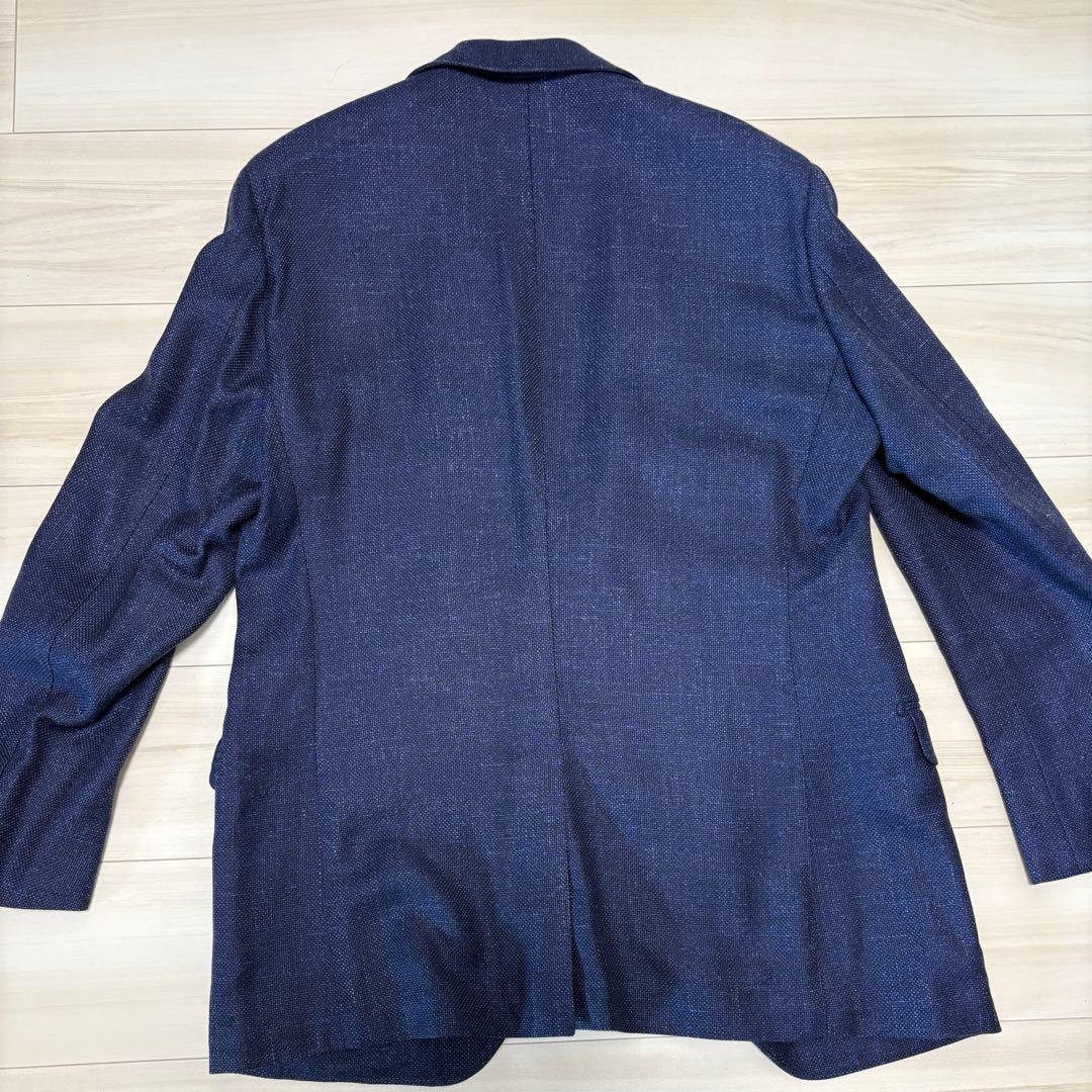 2/27まで TOMORROWLANDジャケットスーツ　ネイビー サイズ50/L