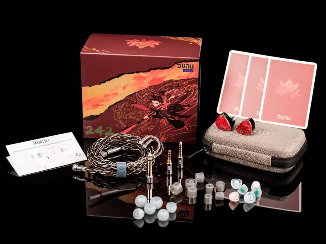 DUNU DN242 赤 リケーブル可能イヤホン