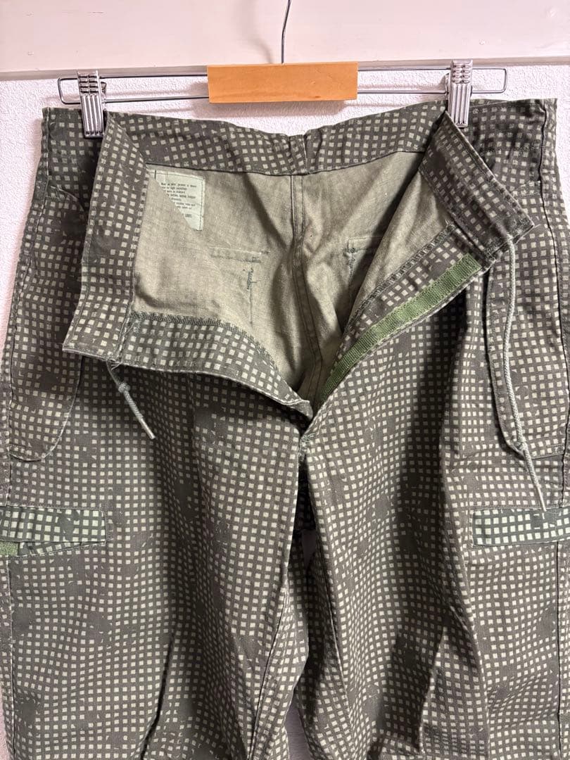 80s ヴィンテージ 米軍 実物 ナイトデザートカモ オーバーパンツ