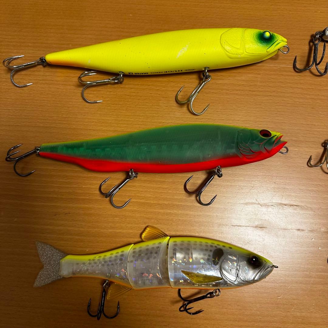 ビッグベイトセット デプス メガバス ジャッカル デュオ エバーグリーン