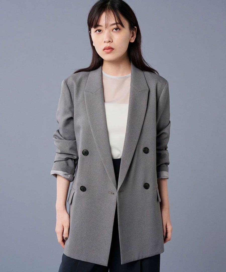 Uncrave 2024モデル 【手洗い可】グラシエウォーム ダブル ジャケット