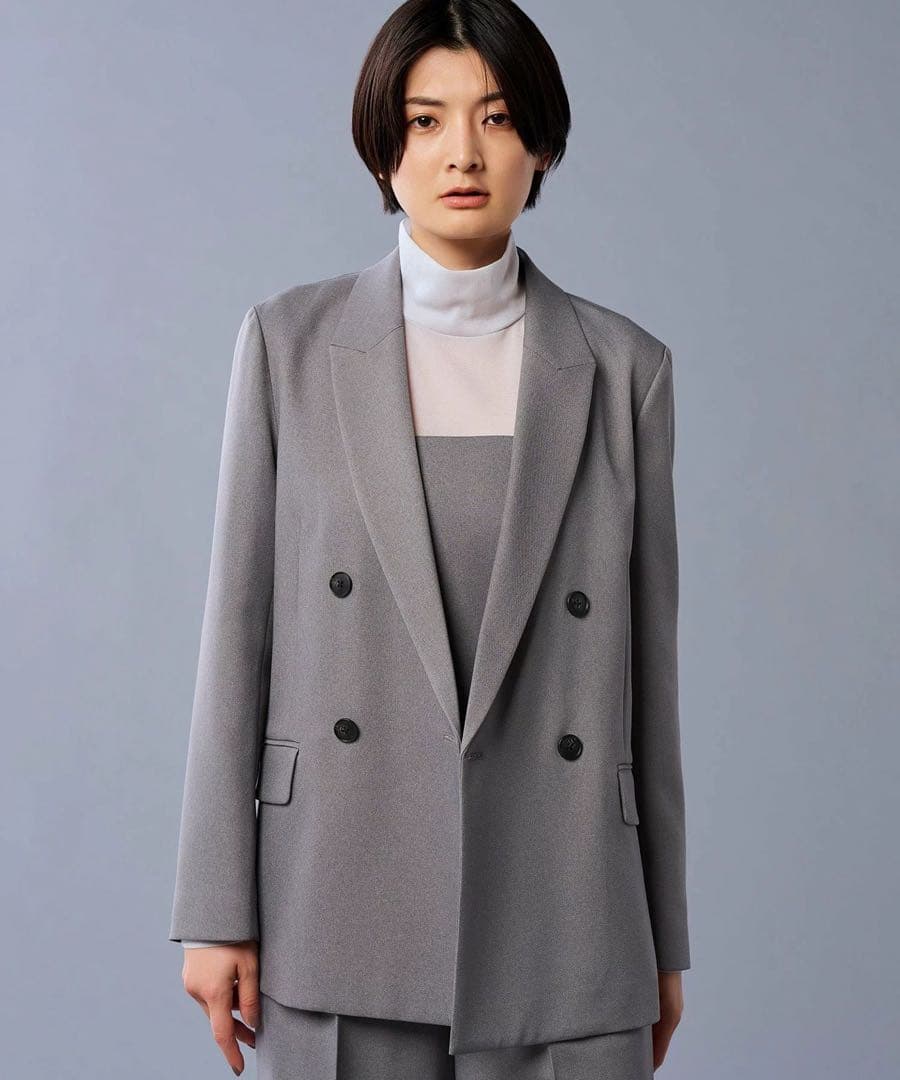 Uncrave 2024モデル 【手洗い可】グラシエウォーム ダブル ジャケット