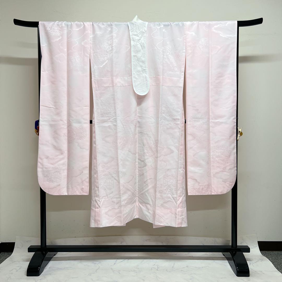 長襦袢　振袖襦袢　洗える着物　貝桶　水引　着物　013tz