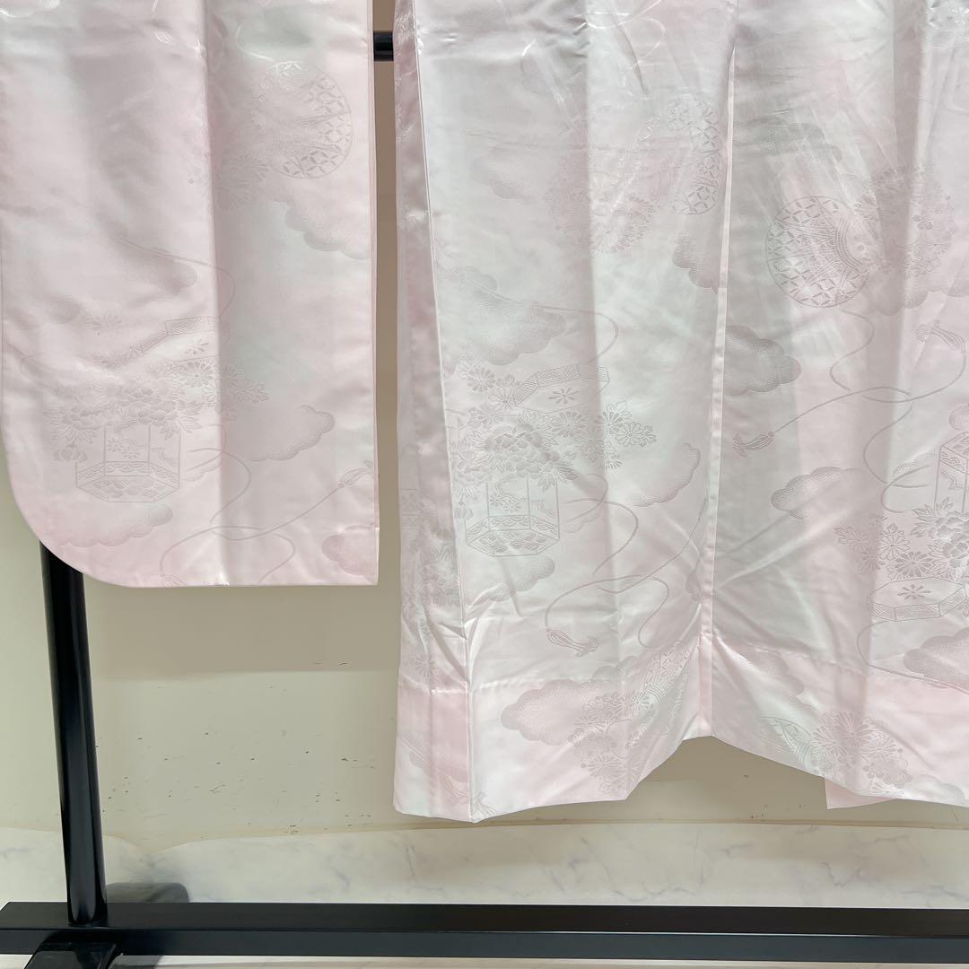 長襦袢　振袖襦袢　洗える着物　貝桶　水引　着物　013tz