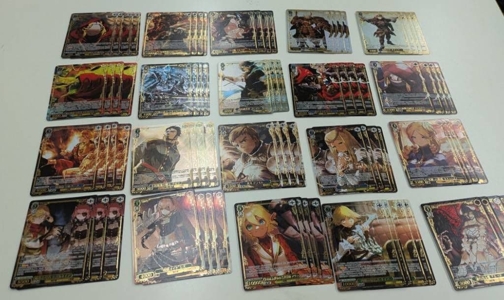 ヴァイスシュヴァルツ　原作オーバーロード　OLR 81種　4コン