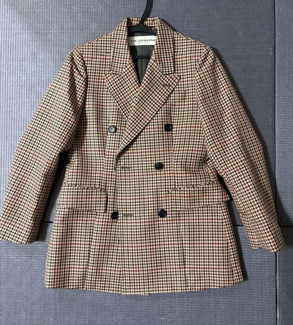 THE SHINZONEチェックジャケット
