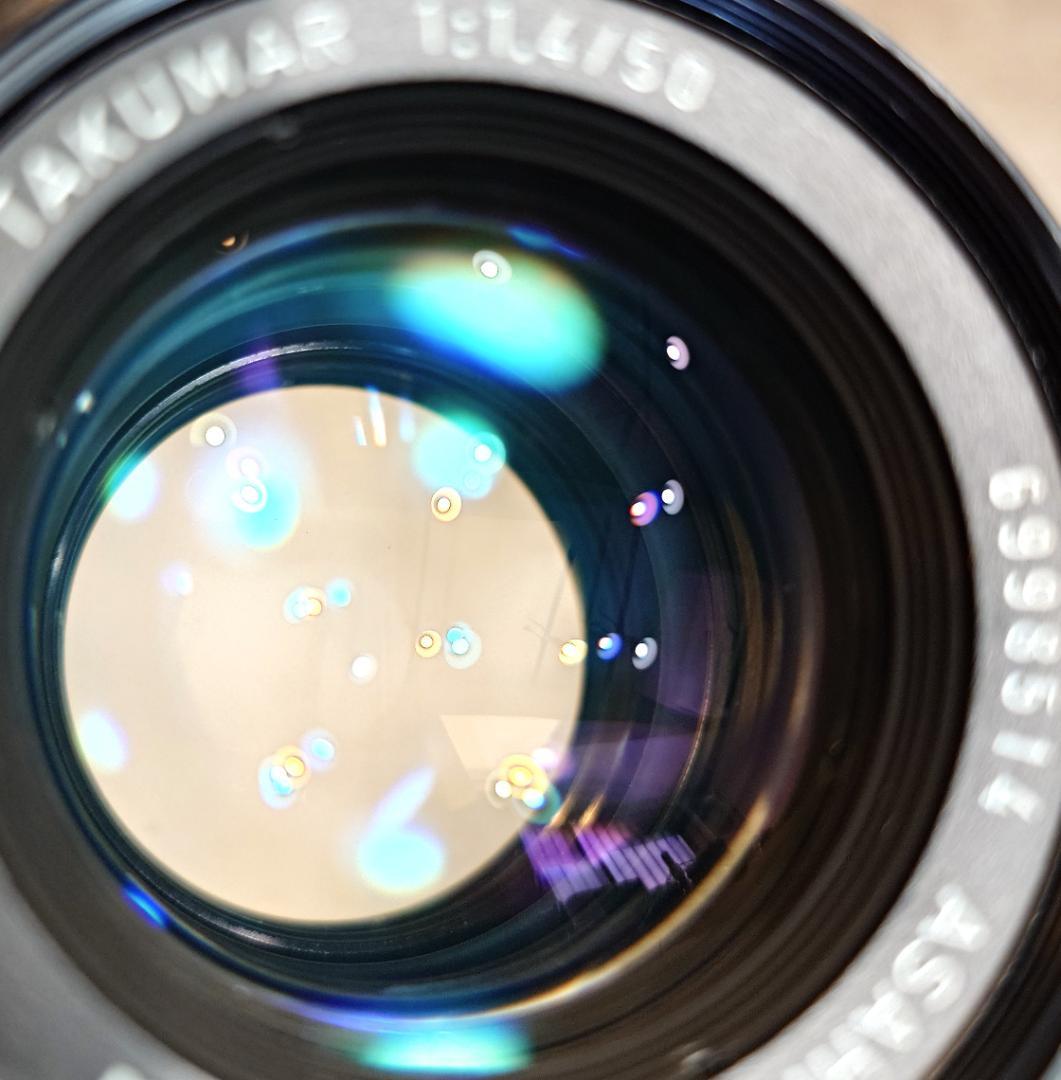 【美品】Pentax SMC Takumar 50mm F1.4 MFレンズ