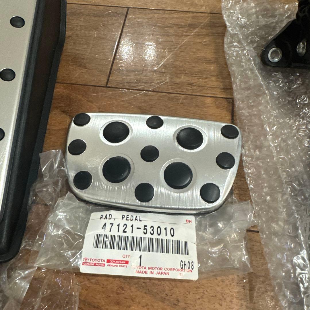 向日葵⭐︎LEXUS★レクサス　純正　アルミペダル　ペダルセット