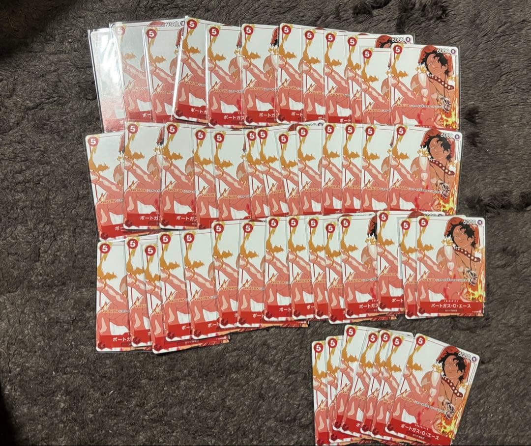 ポートガス・D・エース　48枚 プロモ マッチングバトル 花札