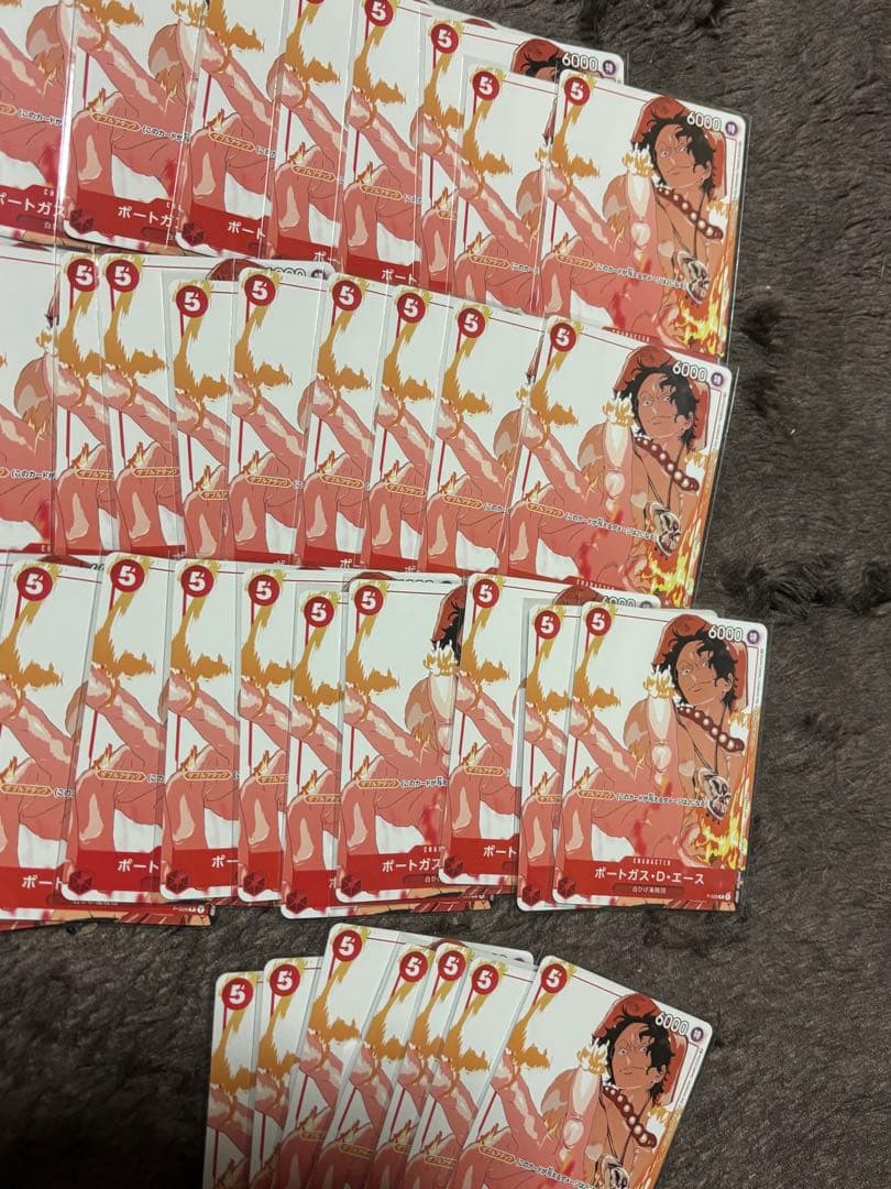 ポートガス・D・エース　48枚 プロモ マッチングバトル 花札