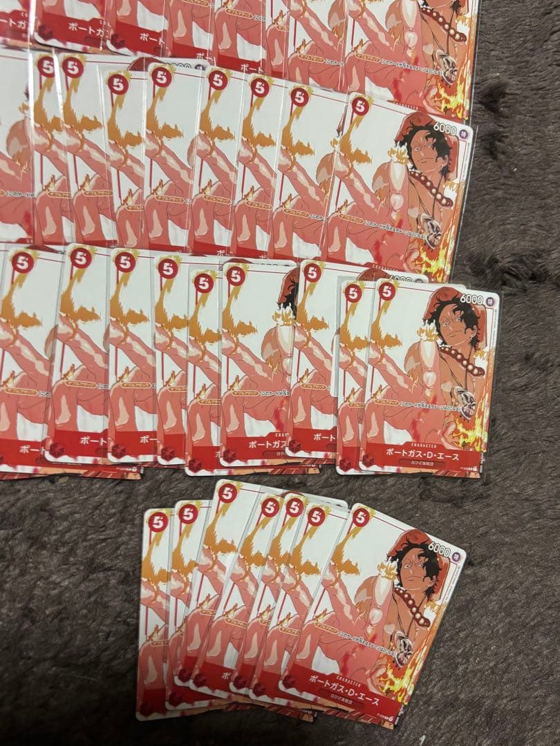ポートガス・D・エース　48枚 プロモ マッチングバトル 花札