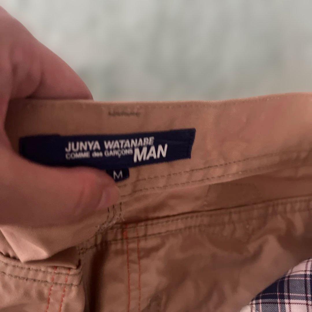 ジュンヤワタナベコムデギャルソン　コットンパッチワーク切替