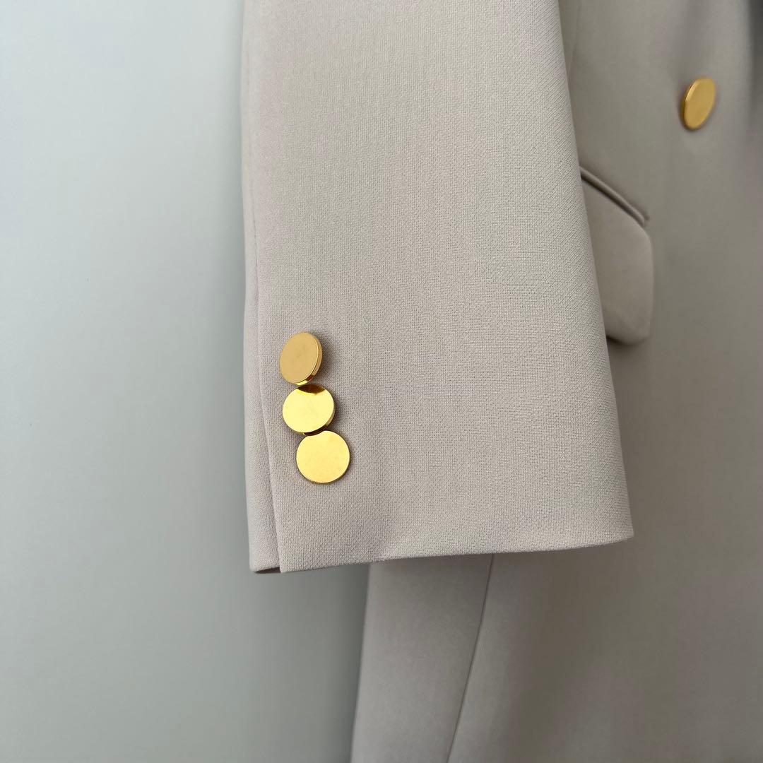 ラブティックボンボン　メタル釦ダブルジャケット