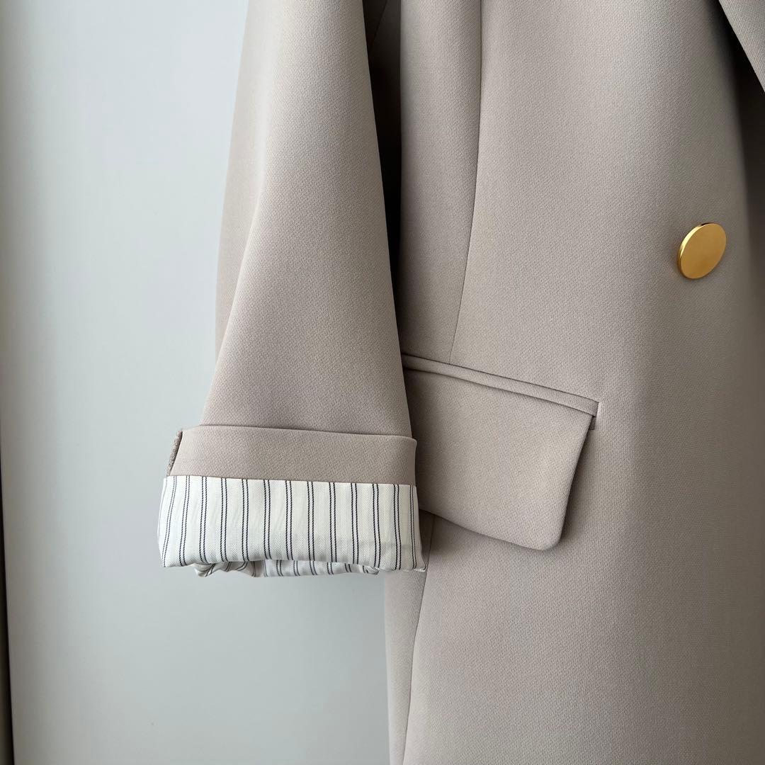 ラブティックボンボン　メタル釦ダブルジャケット