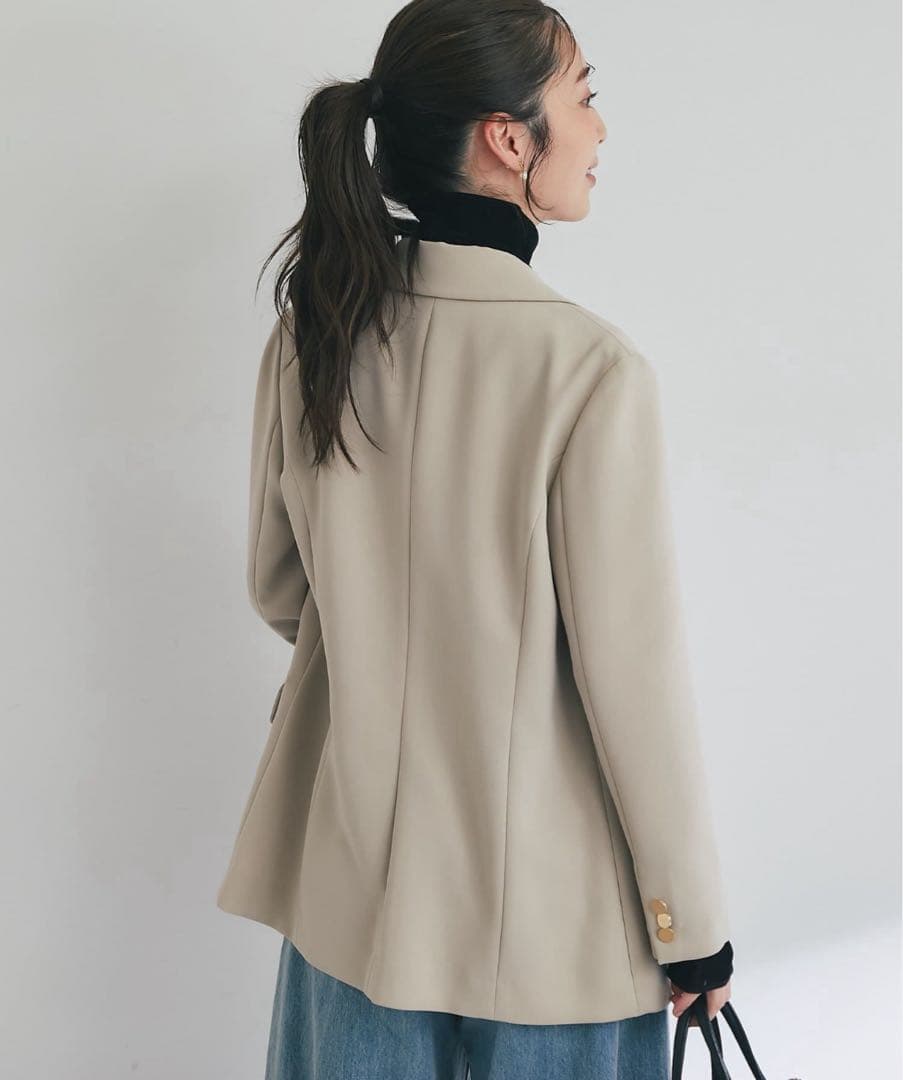 ラブティックボンボン　メタル釦ダブルジャケット