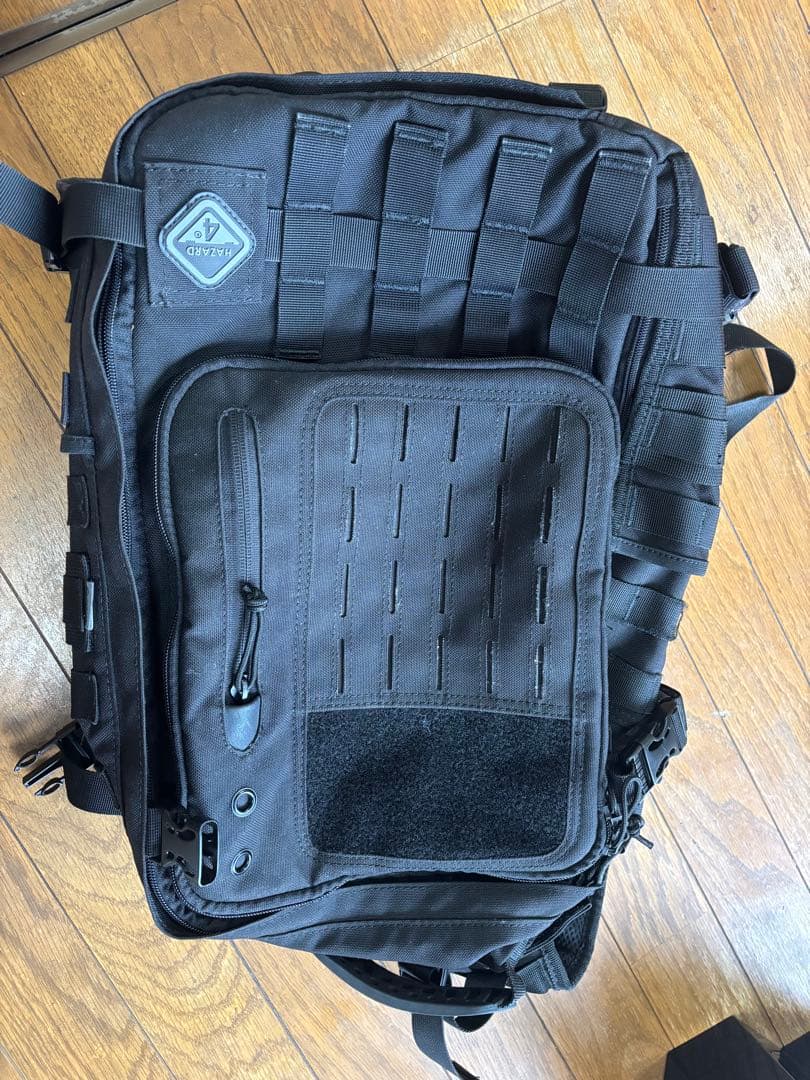 【最安値】HAZARD4 Sidewinder スリングバッグ　ブラック