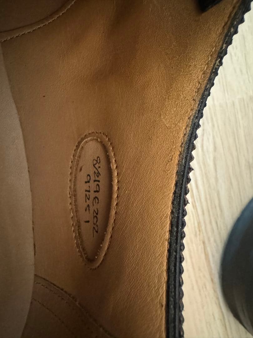 エドワードグリーンコードバンウイングチップシューズ