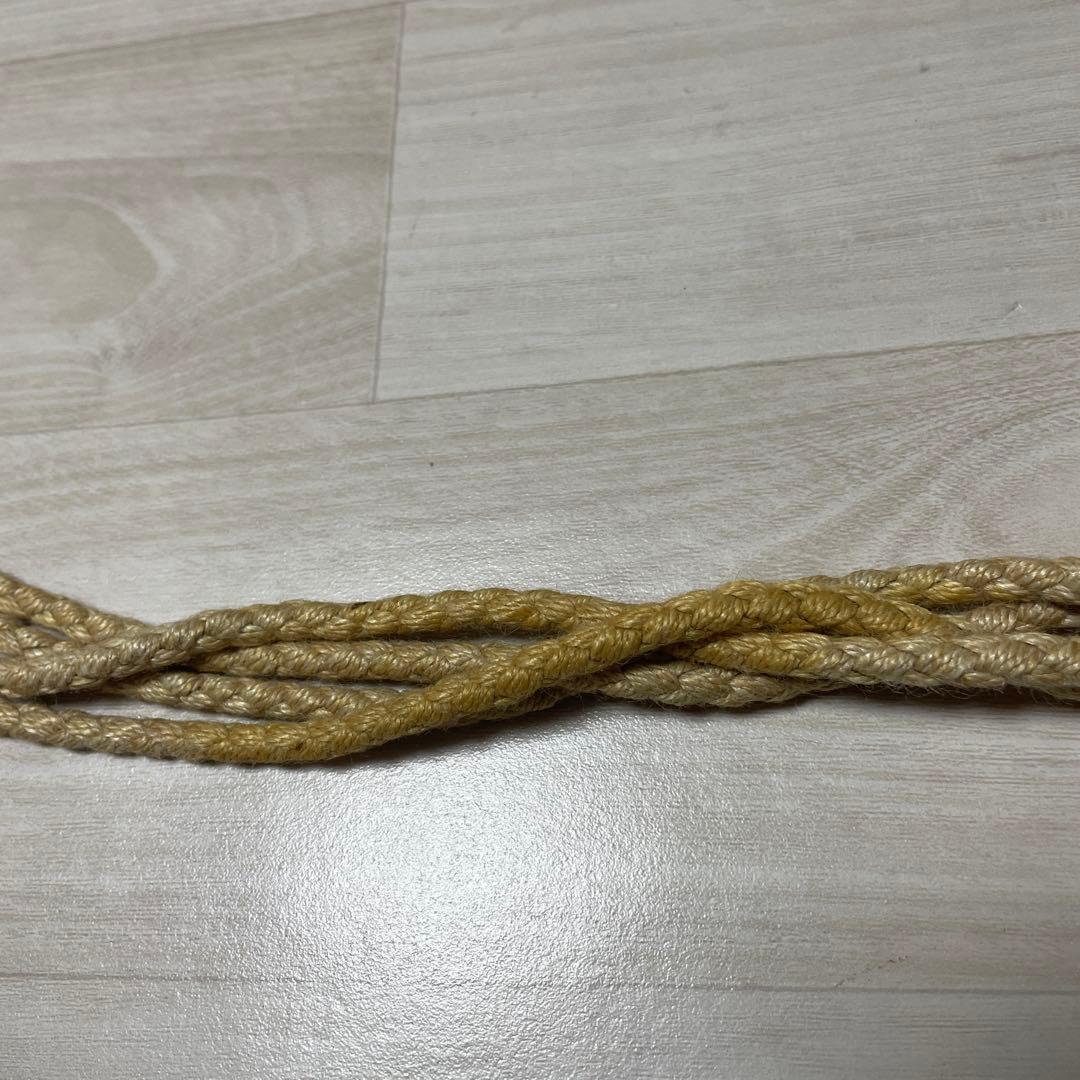 ISSEY MIYAKE イッセイ ミヤケ ロープ編み レザーベルト