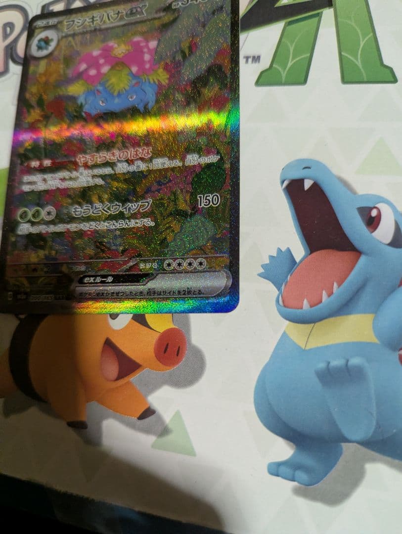 フシギバナex SAR　ポケモン　ポケモンカード