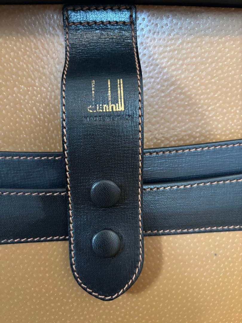 dunhill ダンヒル アタッシュケース ダイヤルロック レザー 黒