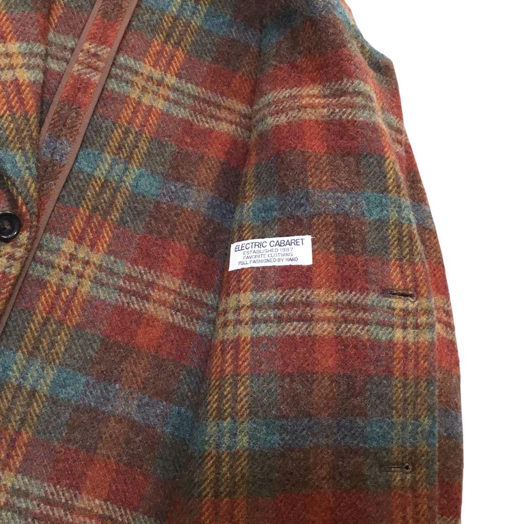ELECTRIC CABARET マドラスチェック 肉厚ツイードジャケット