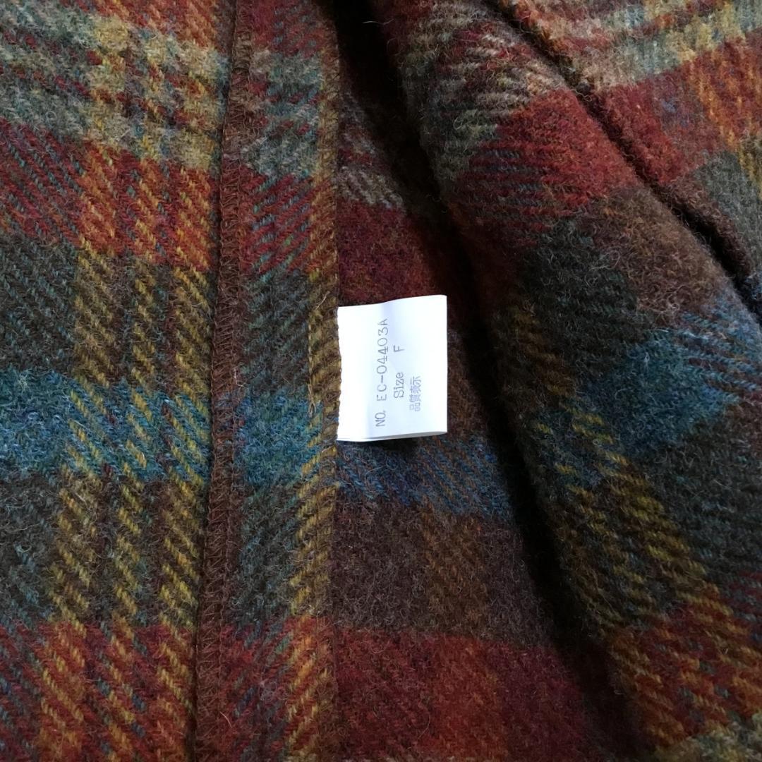 ELECTRIC CABARET マドラスチェック 肉厚ツイードジャケット