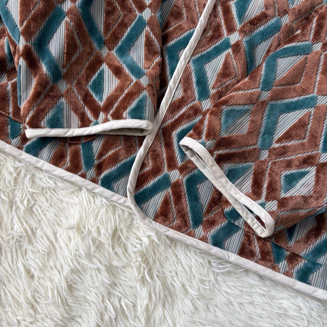 美品 Roku ロク ジャケット ダイヤモンドモチーフ マルチカラー 36