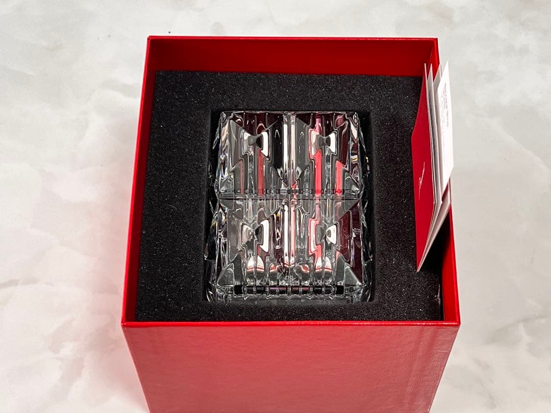 【新品未使用】バカラ(Baccart) ルクソール ペンホルダー クリア