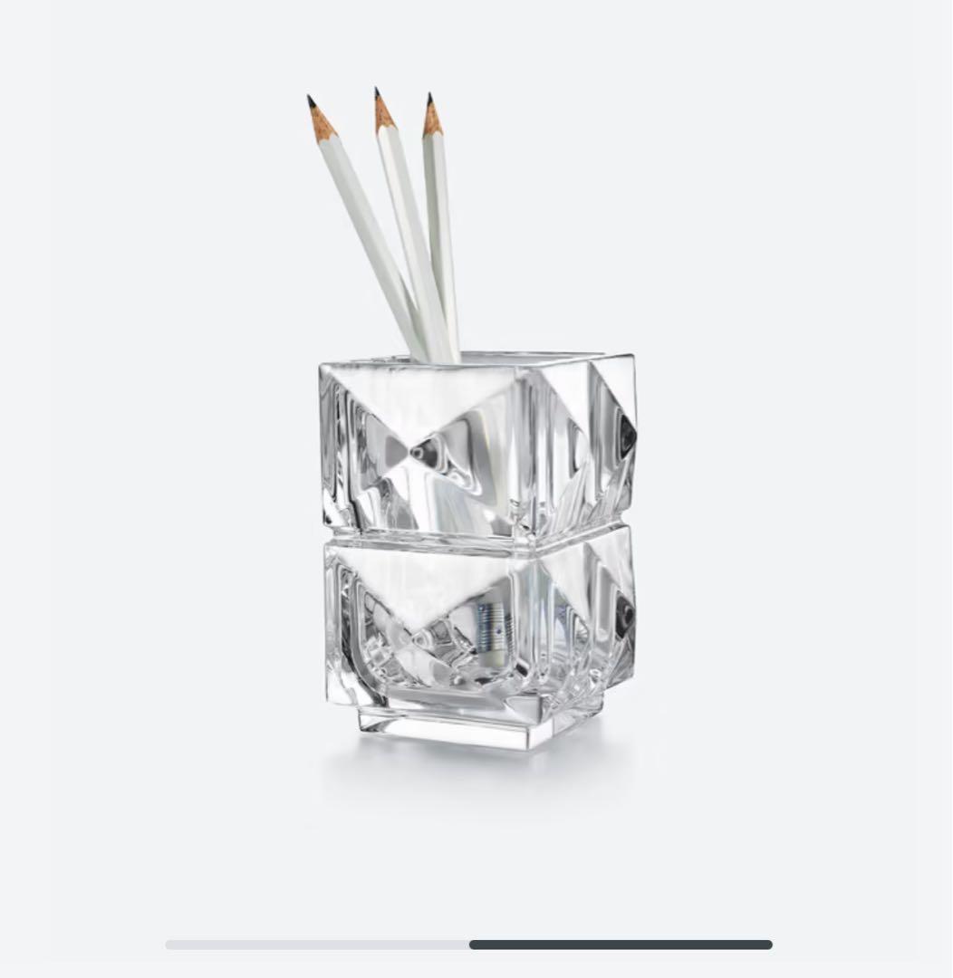 【新品未使用】バカラ(Baccart) ルクソール ペンホルダー クリア