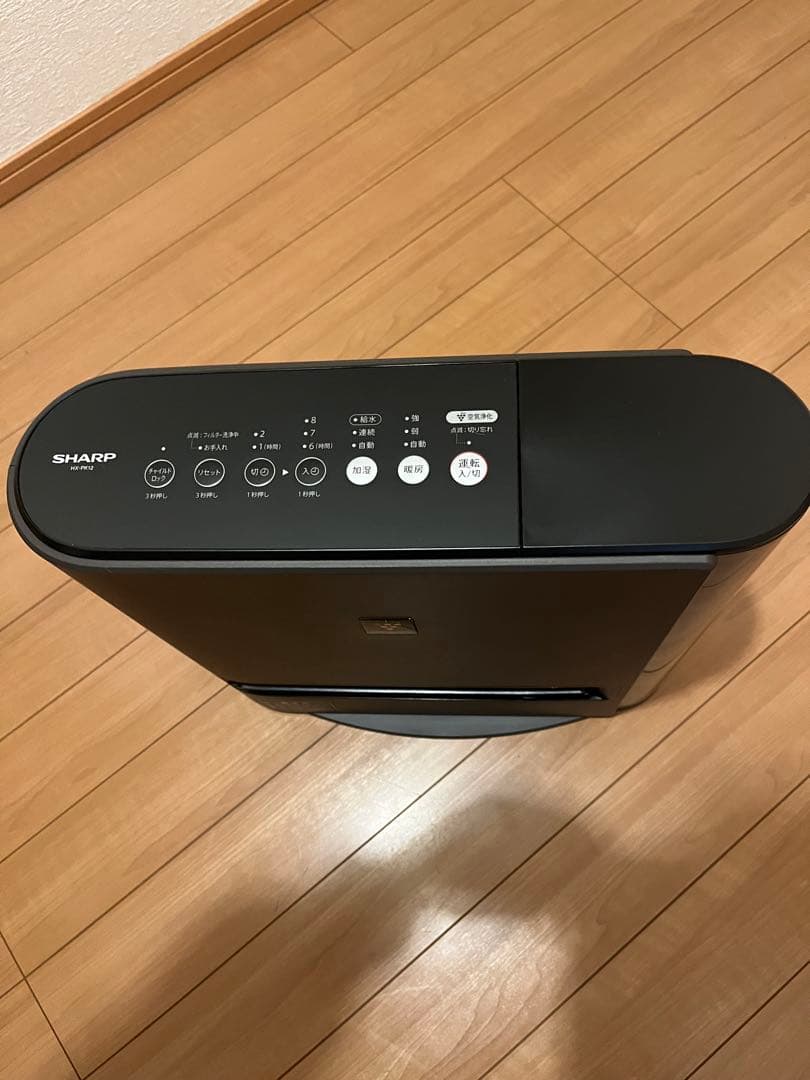 SHARP セラミックファンヒーター HX-PK12 黒