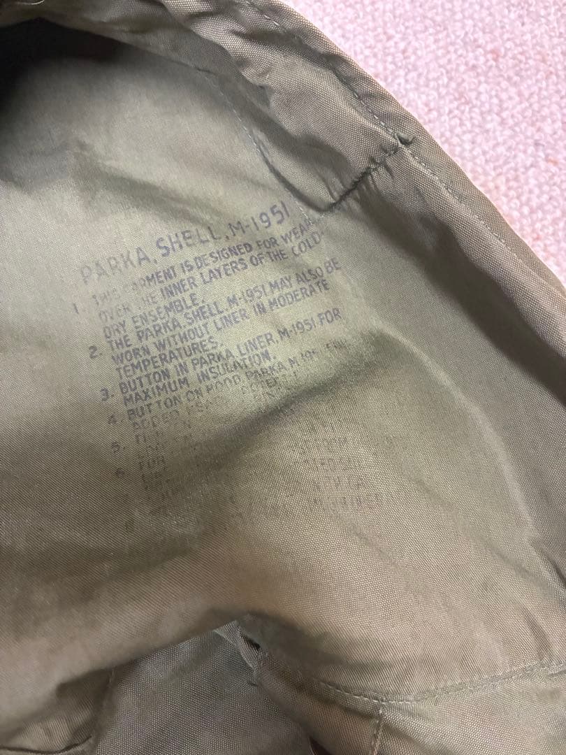 ジャケット・アウター US.MILITARY M1951 FISHTAIL PARKA 50s