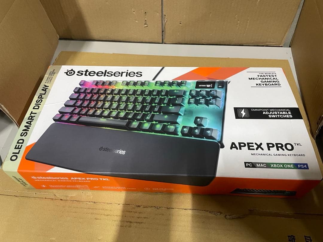 SteelSeries キーボードApex Pro TKL 64861 ブラック