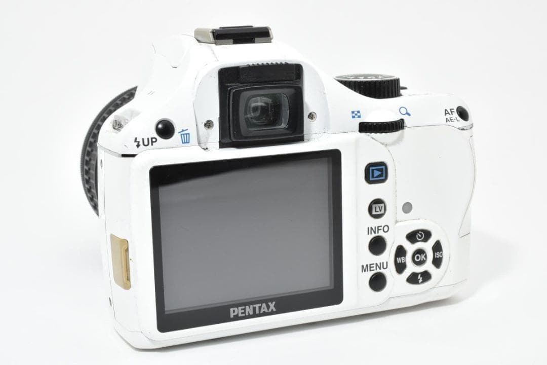 PENTAX ペンタックス K-X ホワイト レンズキット デジタル一眼カメラ