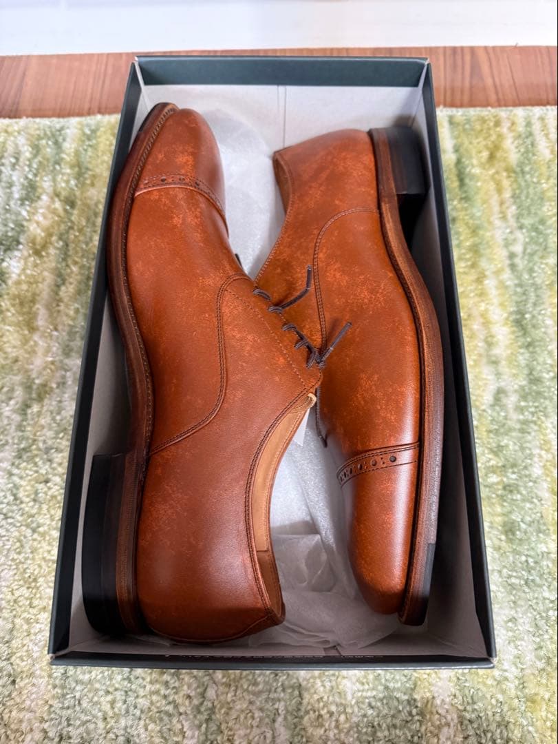 【未使用品】スコッチグレイン 革靴2足（黒、茶）