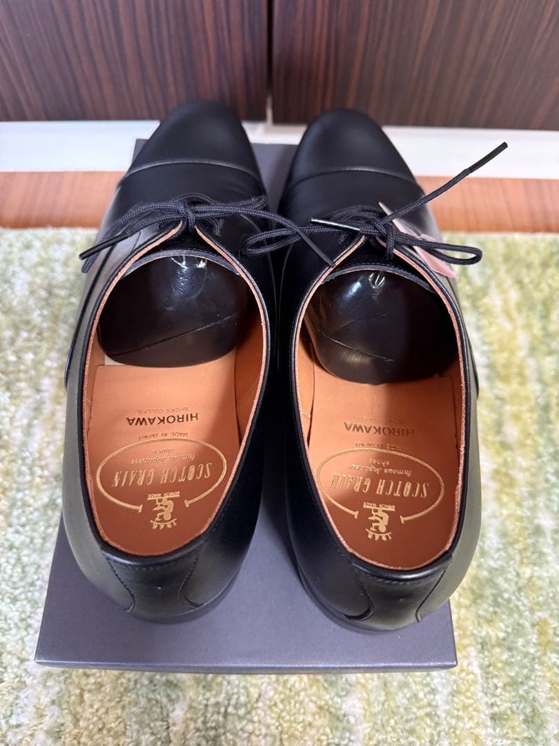 【未使用品】スコッチグレイン 革靴2足（黒、茶）