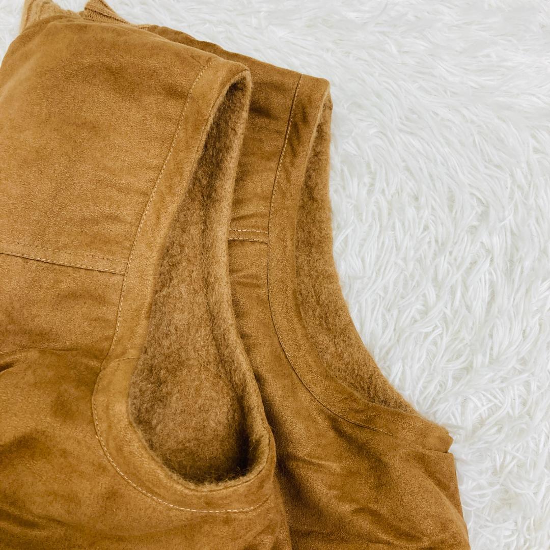 Evseg（エヴセグ）キャメルウール100% ベスト　LL