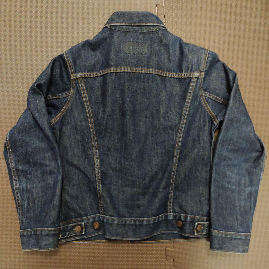 リーバイス デニムジャケット 濃紺インディゴ 3rd サードタイプ Мサイズ