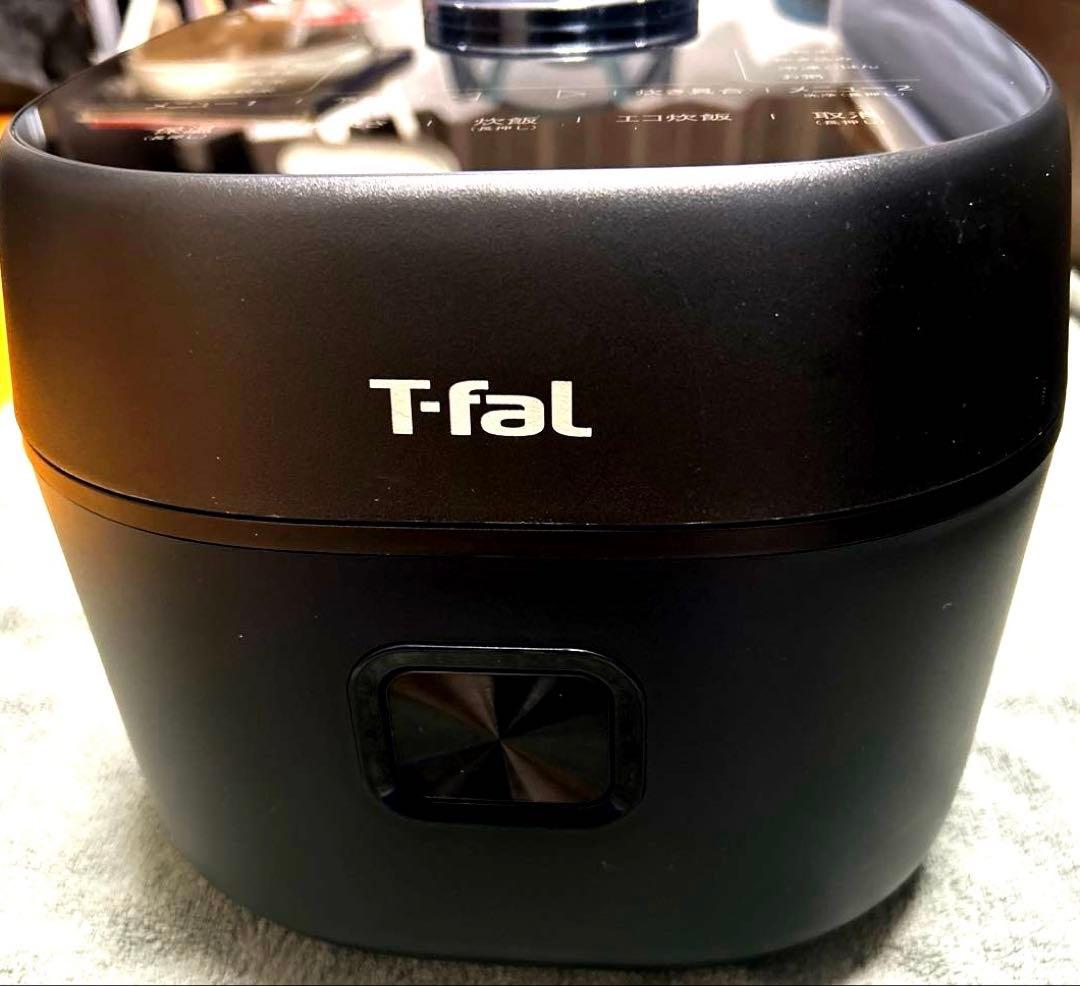 T-fal (ティファール) IH炊飯器5.5コンパクト 黒