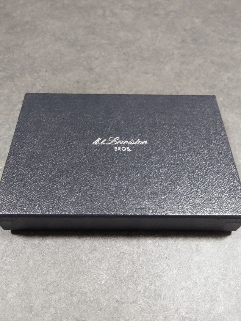 KTルイストン　名刺入れ　黒赤（残り1品）