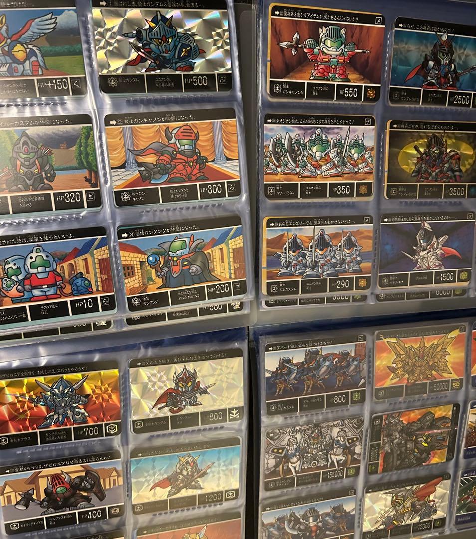 SDガンダム 外伝 当時物 カードダス ラクロアの勇者～黒い鎧闘神　コンプ➕ α