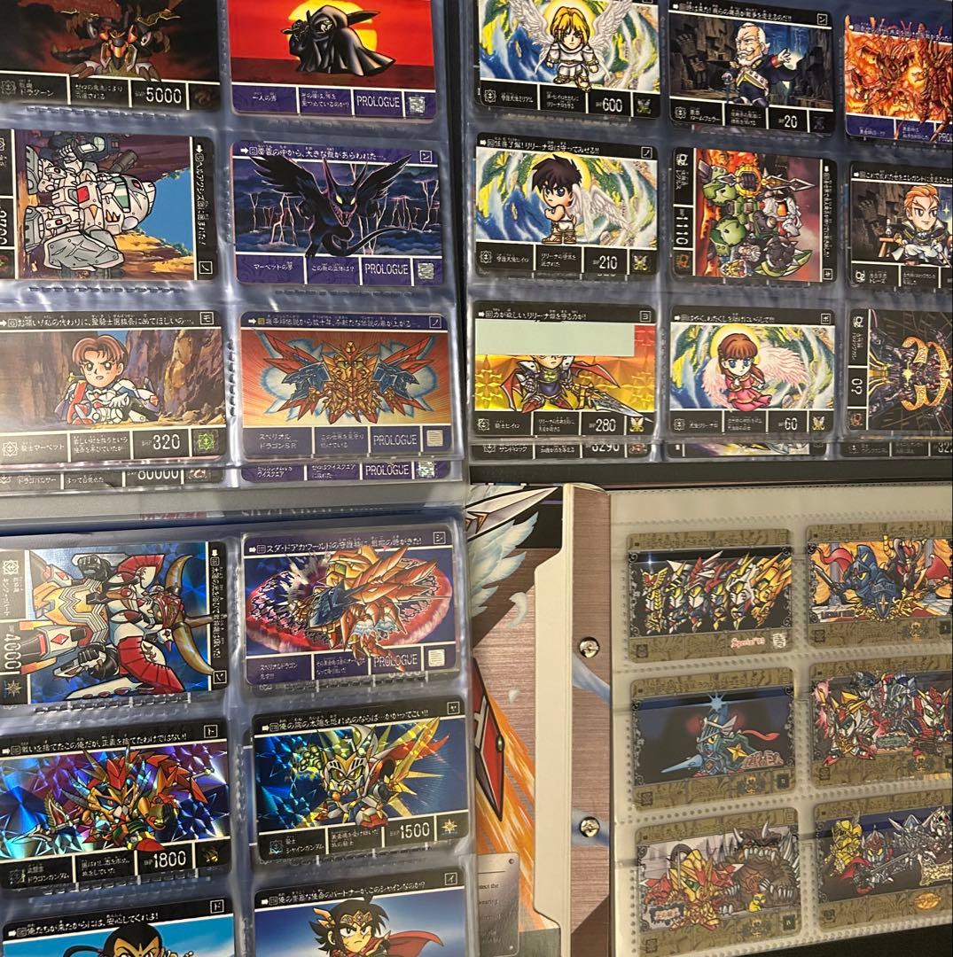 SDガンダム 外伝 当時物 カードダス ラクロアの勇者～黒い鎧闘神　コンプ➕ α