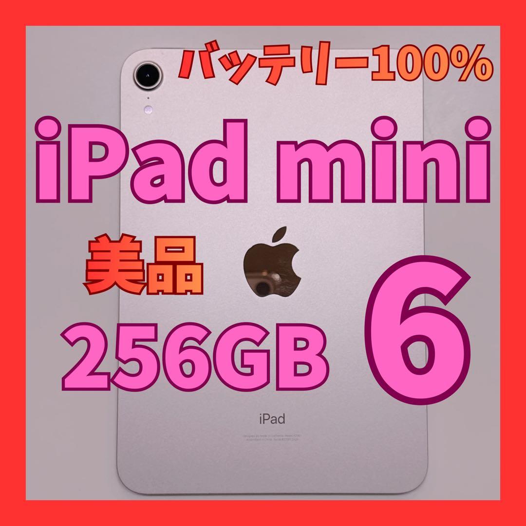 【超美品】iPad mini 6 256GB バッテリー100% 本体のみ