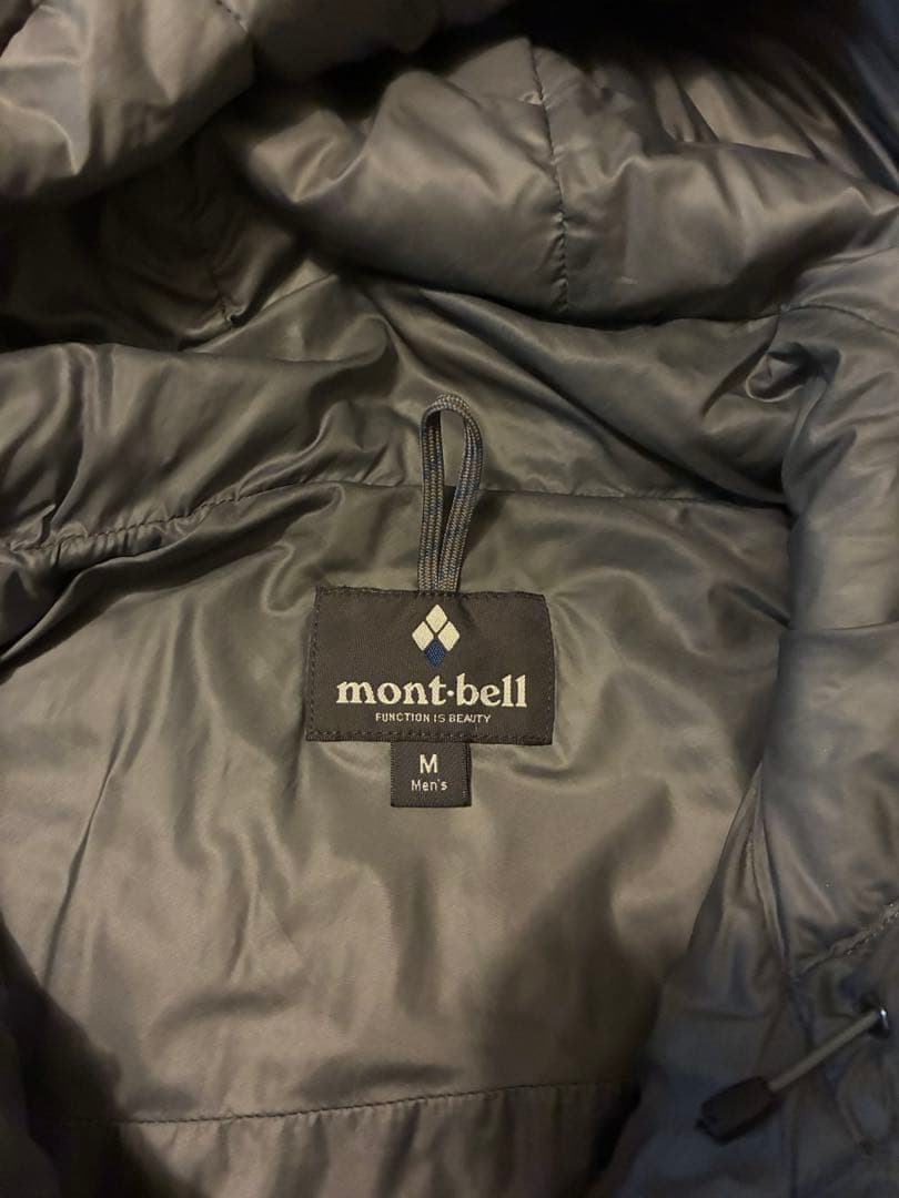 montbell モンベル ダウンジャケット キャスティングパーカー ブラウン