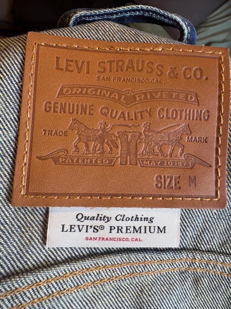 エディフィス30thリーバイス別注 Type 1トラッカージャケット