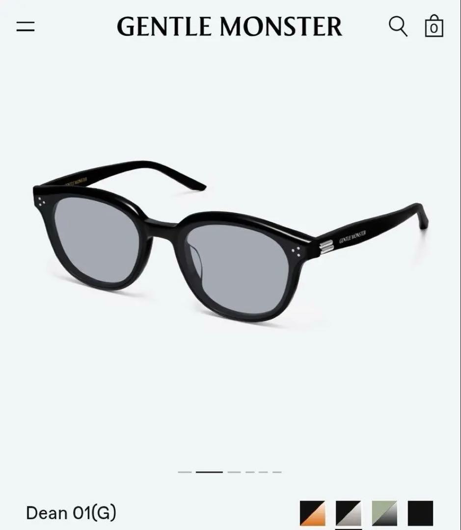【中島健人さん着用】ジェントルモンスター　Dean 01(G) サングラス