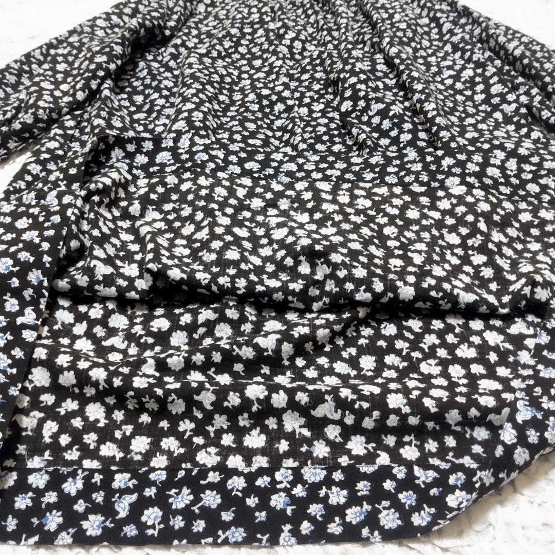 45R コットン 花柄 ギャザー ワンピース Cotton Dress