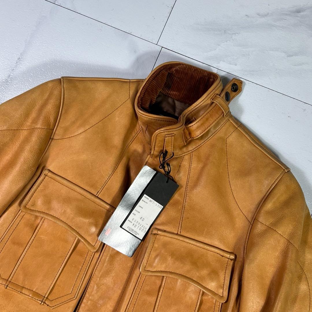 タグ付き MAXFRITZ マックスフリッツ コンフォートジャケット 40 牛革